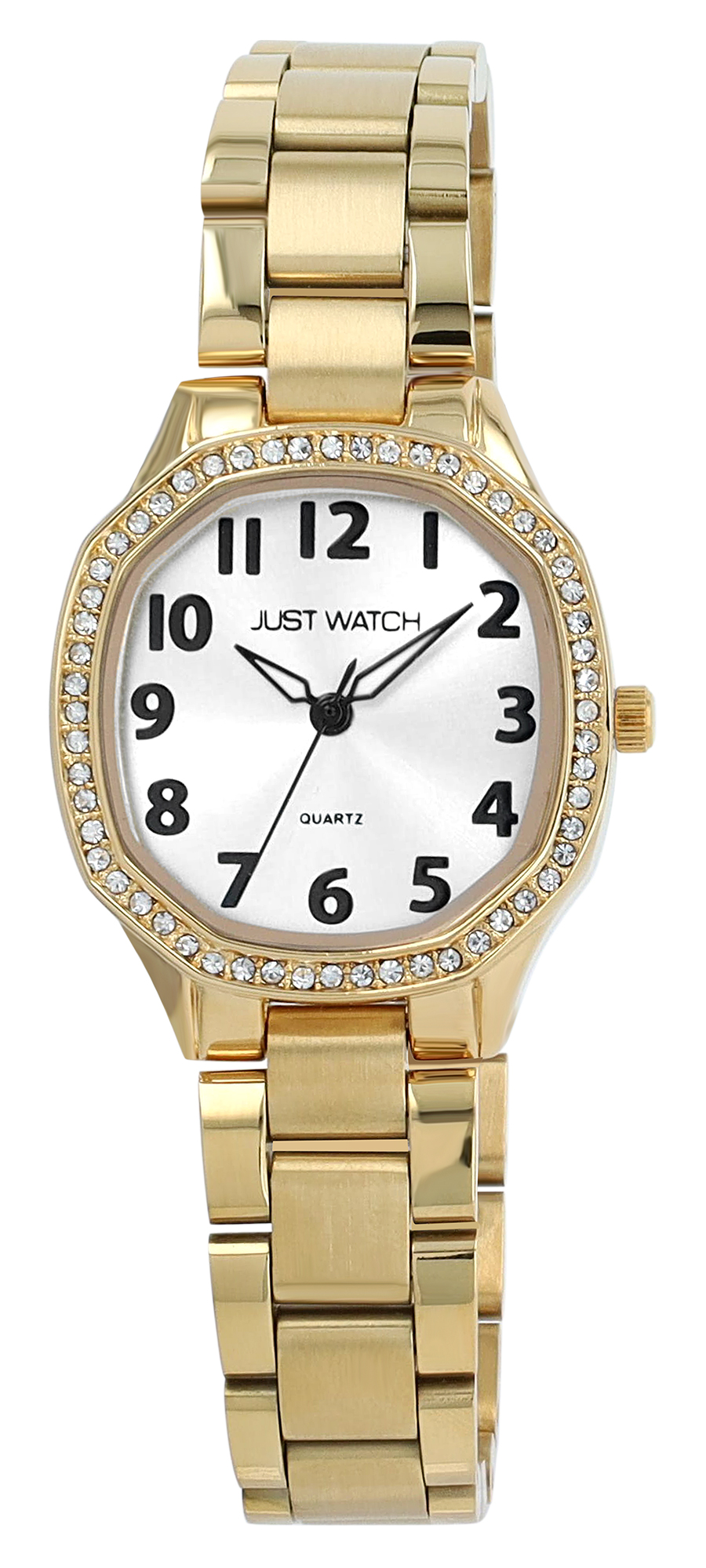 JUST WATCH Damenuhr mit Edelstahlarmband