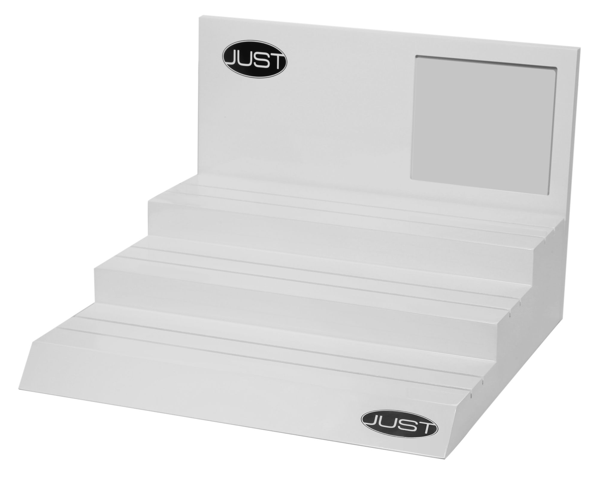 Just Display für Uhren in weiß, 44 x 39 x 30 mm